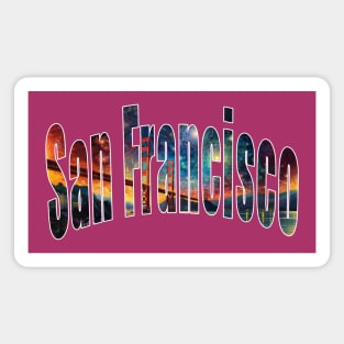 San Francisco Starry Night Design Magnet